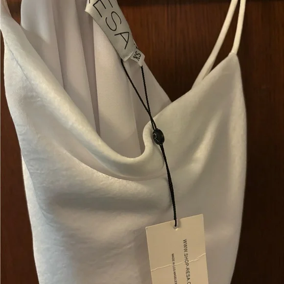 NWT Resa Berri Slip dress in white - Picture 3 of 3